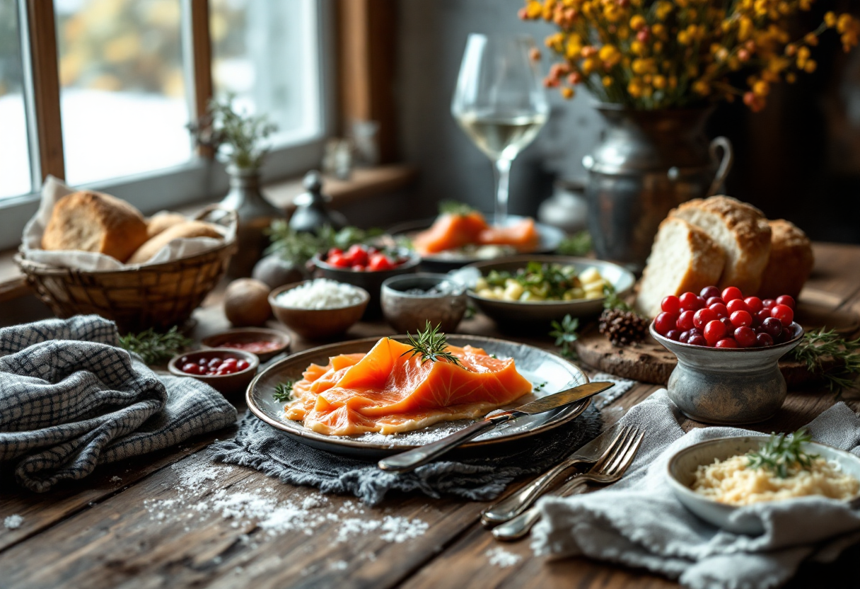 Piatto tipico della gastronomia lapponica a Rovaniemi
