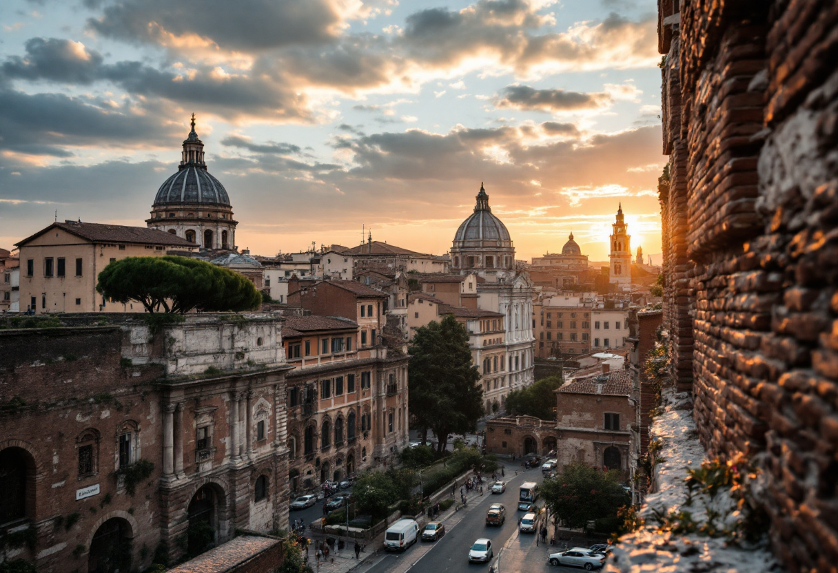 Papa Leone XIV in un contesto storico romano