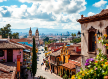 Vista panoramica di Old Town, il cuore storico di San Diego