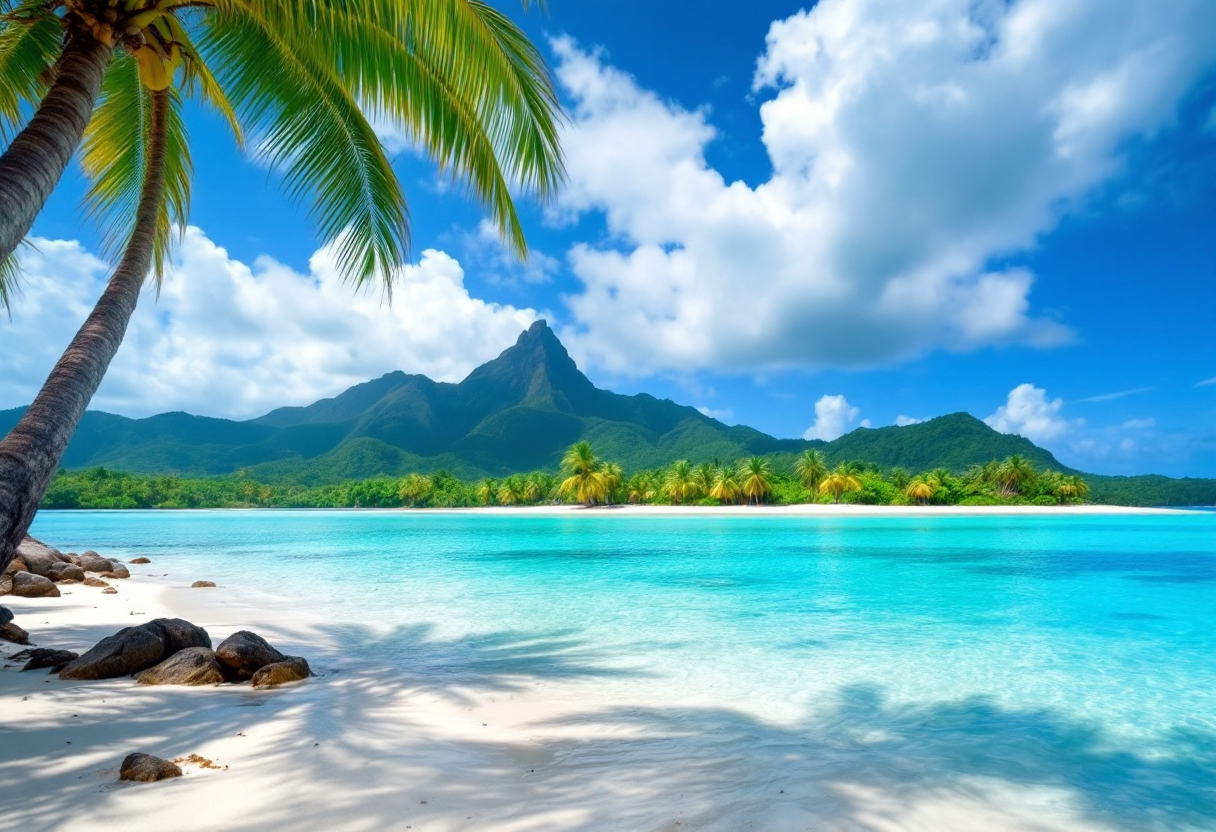 Vista panoramica delle spiagge di Vanuatu