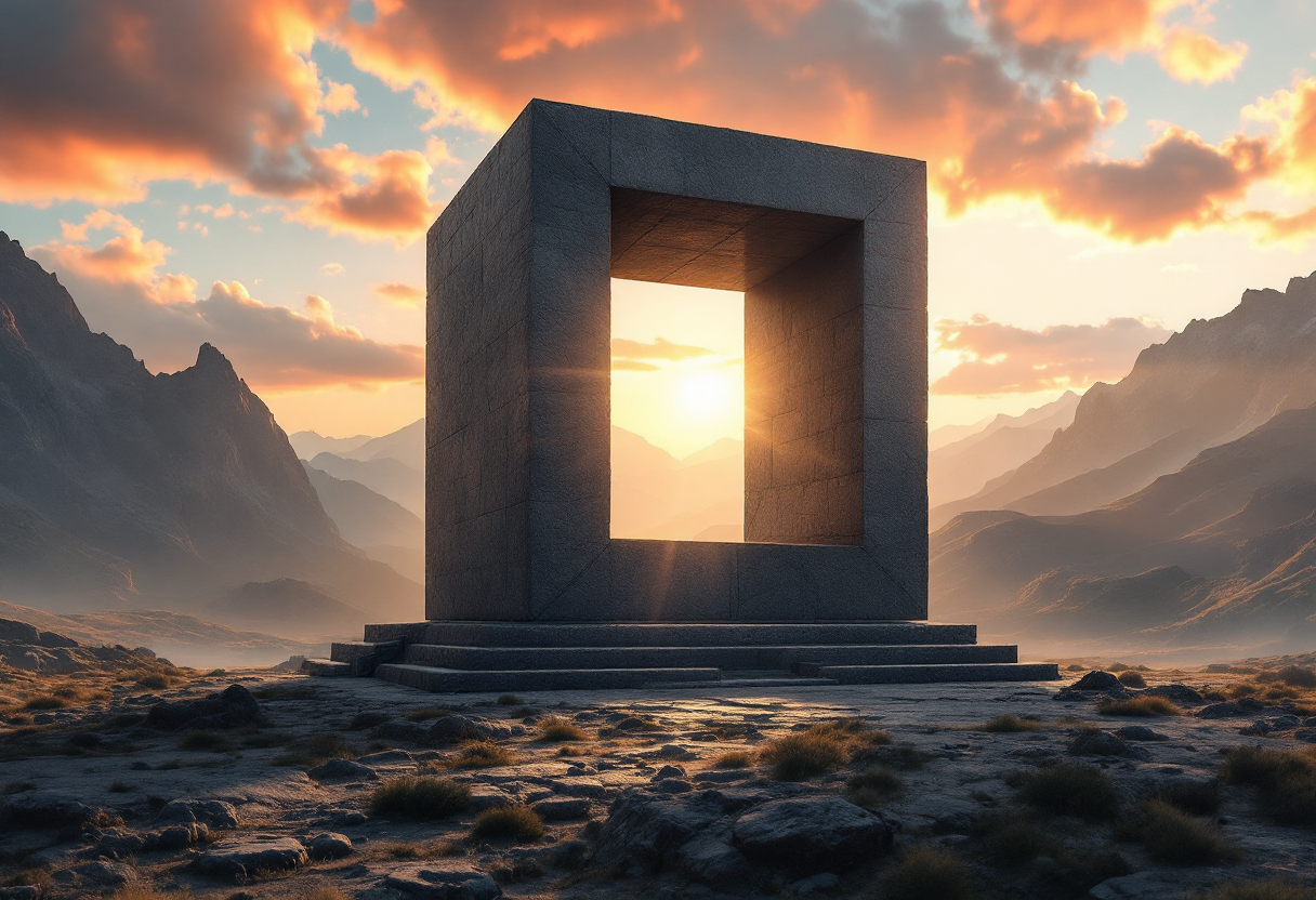 Immagine del misterioso Cubo di Zoroastro