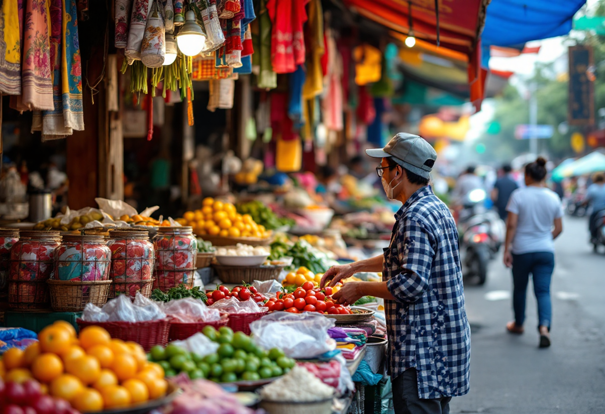 Panorama di Ho Chi Minh con opzioni di soggiorno