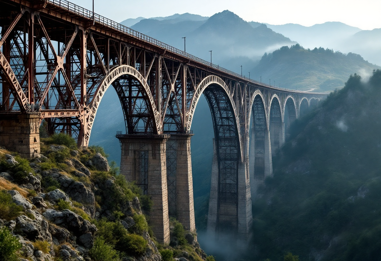Ponte ferroviario Chenab inaugurato in India