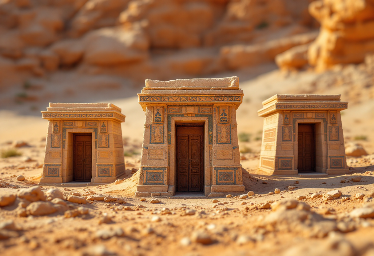 Sepolcri del Nuovo Regno scoperti a Luxor, Egitto