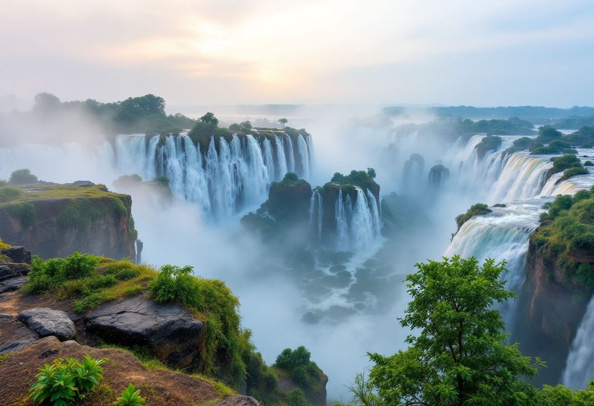 Panorama del Paraguay con natura lussureggiante e cultura vibrante