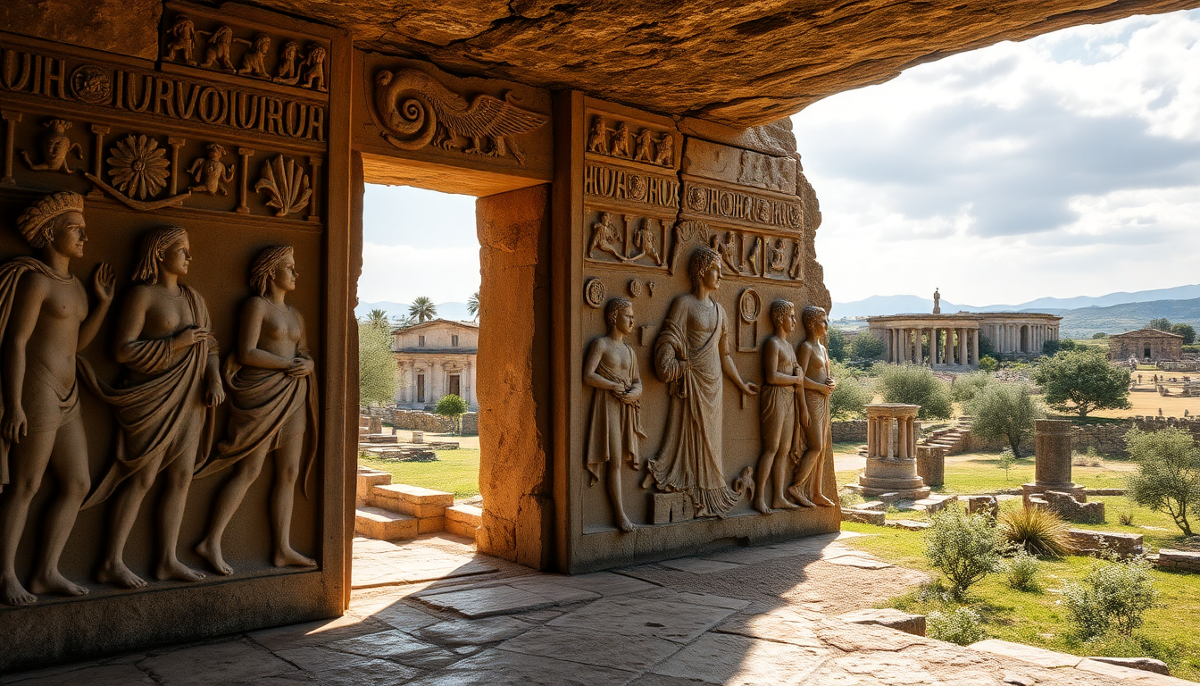 la tomba dei rilievi di cerveteri un capolavoro dellarte etrusca da visitare 1749856345