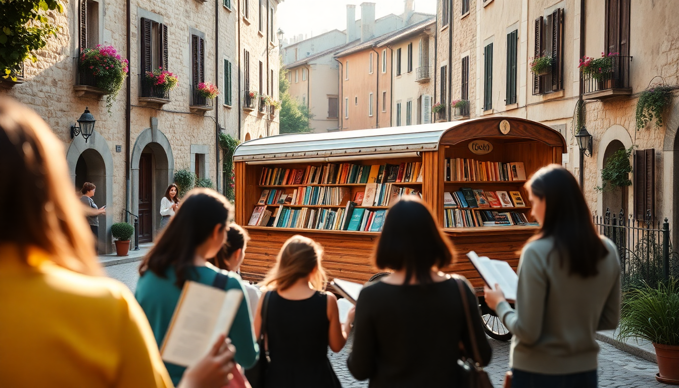 un caravan librario per portare la cultura nei borghi ditalia 1750944887