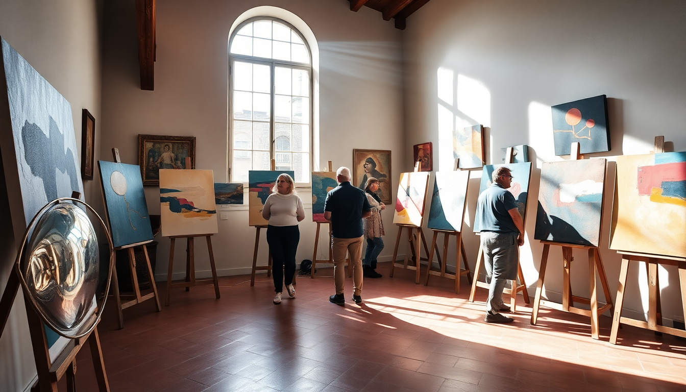 la mostra il cielo in una stanza unesperienza artistica a spoleto 1751467407