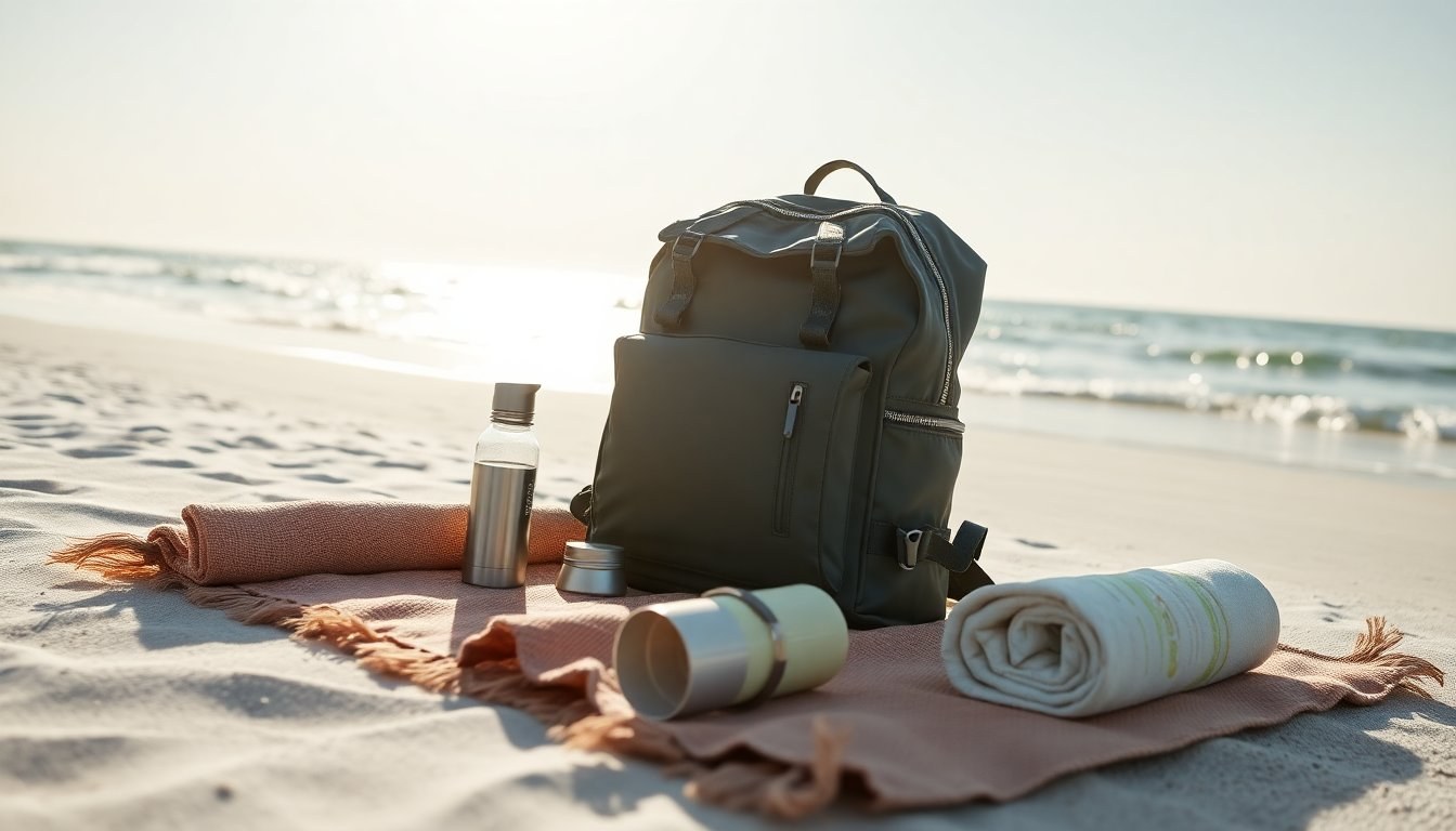 Zaino da mare sostenibile: checklist ecologica completa per una giornata responsabile