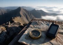 Montagna estiva: orientamento con mappa, bussola e GPS offline