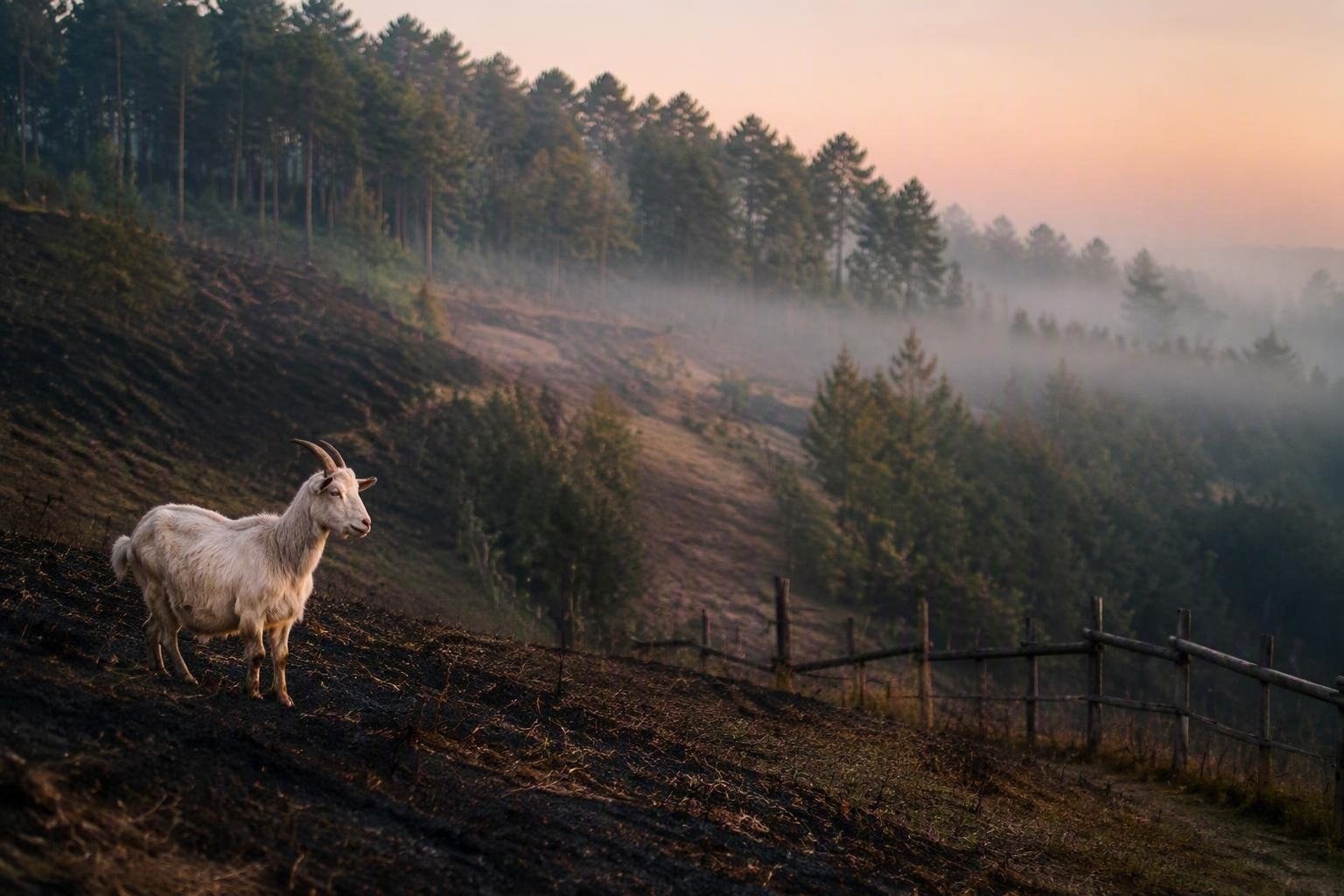 Come gli animali da pascolo aiutano a combattere gli incendi in Spagna e Italia