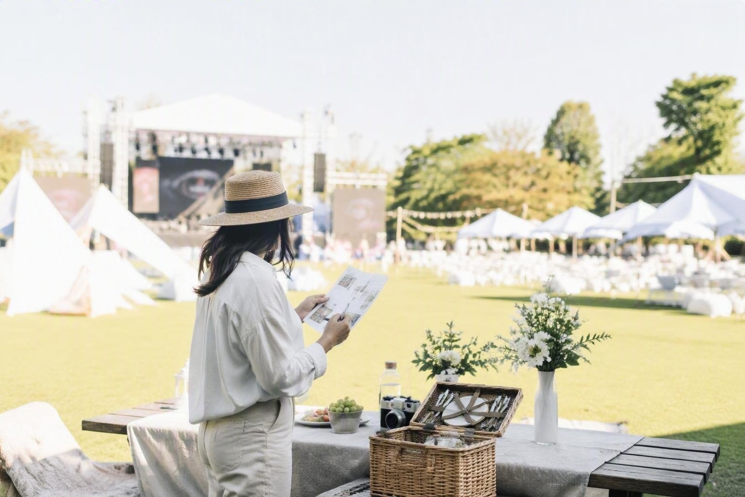 Come organizzare un viaggio a un festival all’aperto