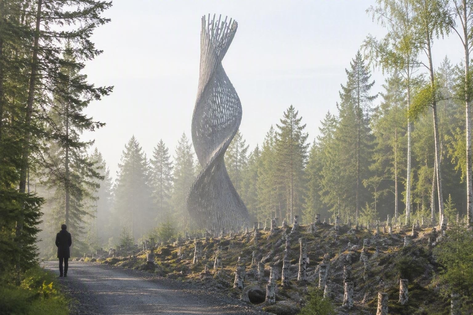 Scopri Kistefos, il parco d'arte immerso nella foresta norvegese