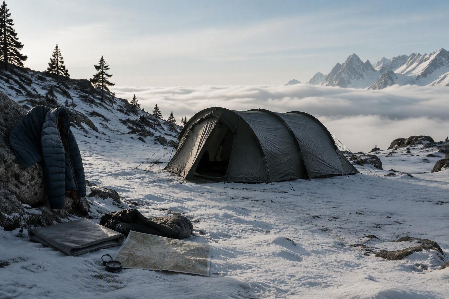 Tenda in alta quota: pianificazione, acclimatazione e freddo