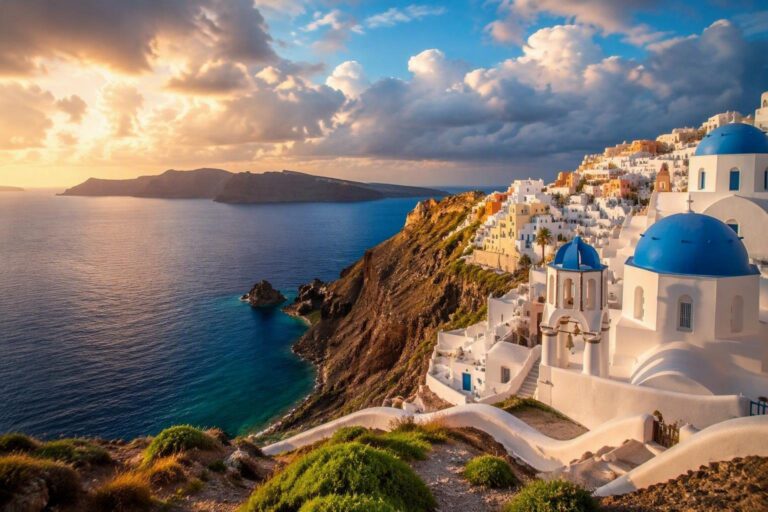 Settimana 2026-W36: Santorini splende, il Sud Europa è una certezza
