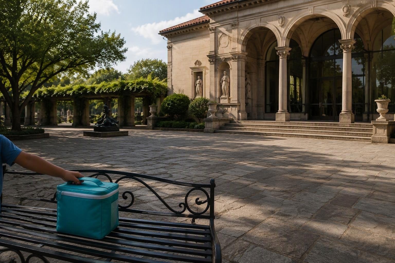 Musei e centri storici con bambini senza caldo