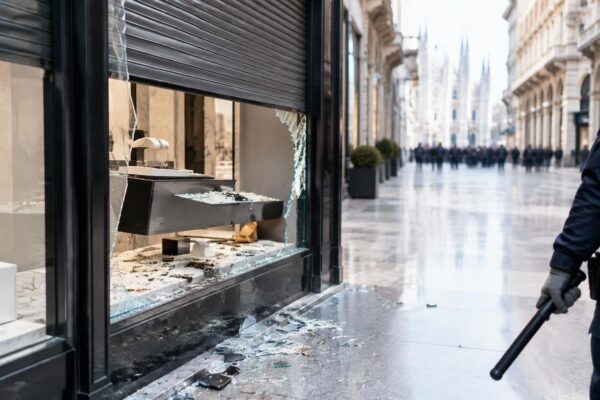 Scontri a Milano: negozi chiusi e il Movimento 17 ottobre
