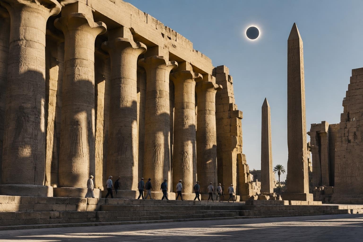 Viaggio astronomico in Egitto: dal GEM all'eclissi di Luxor