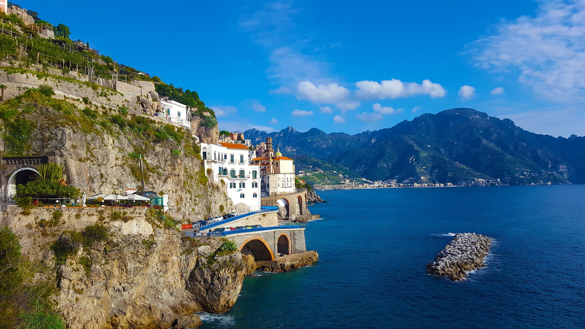 Cómo visitar la costa de Amalfi en autocaravana