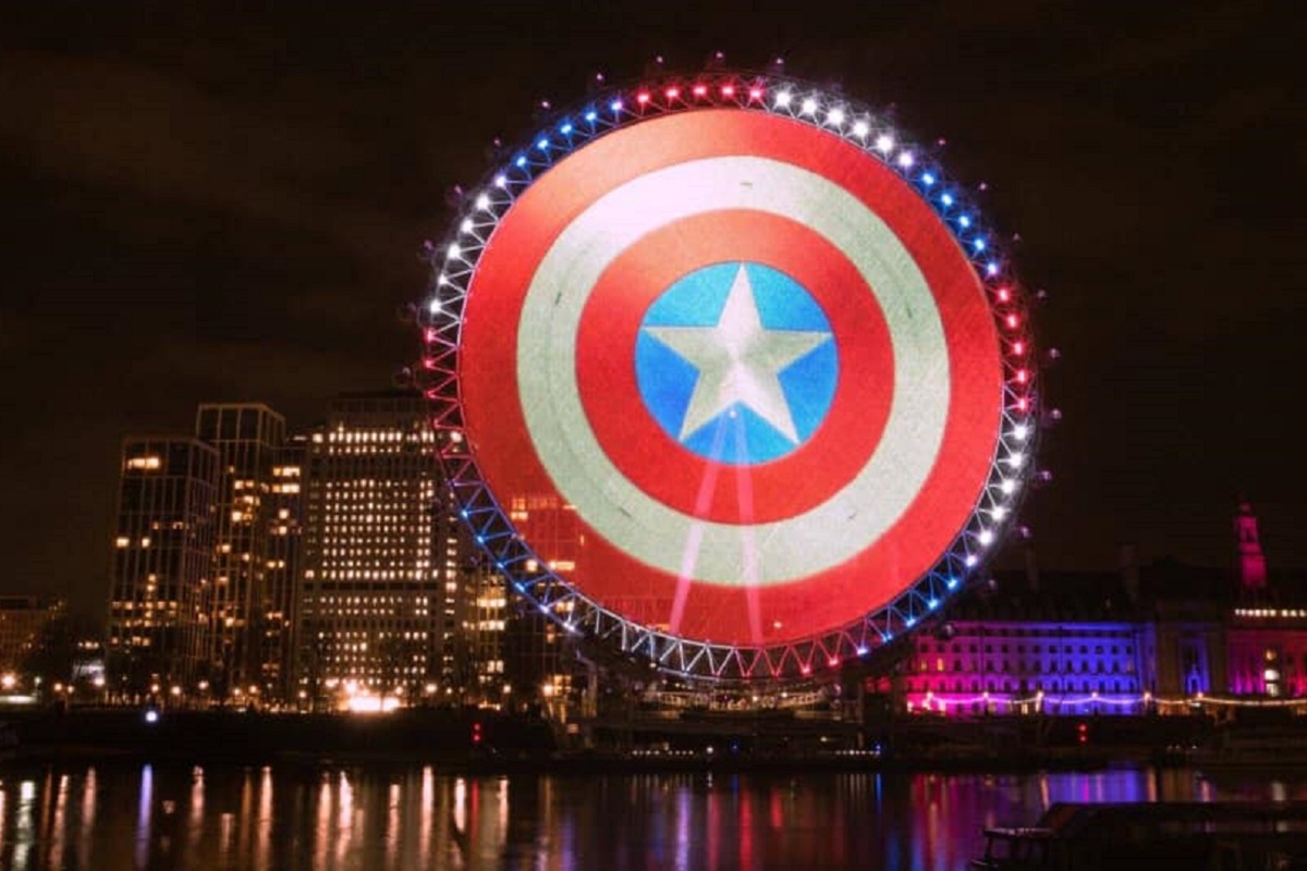 El escudo del Capitán América promueve la nueva serie