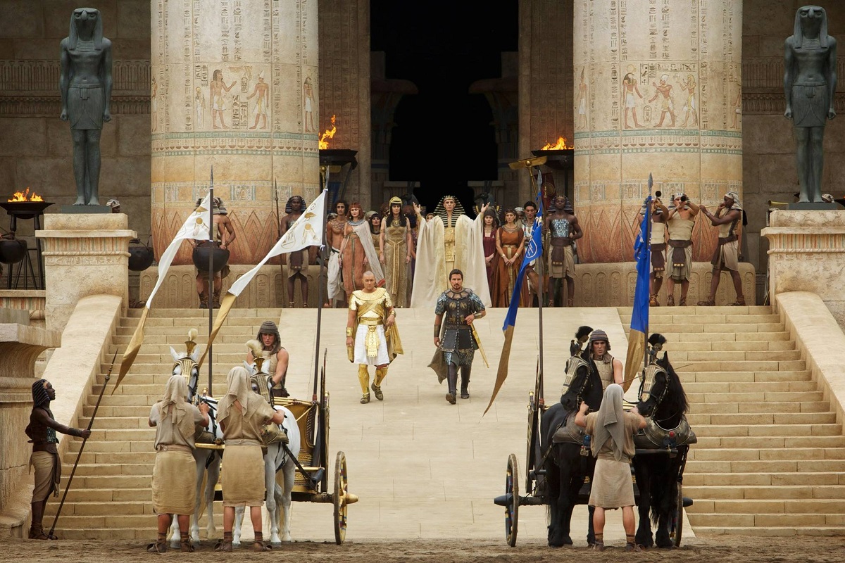 Éxodo – Dioses y reyes, ubicación: donde se rodó la película