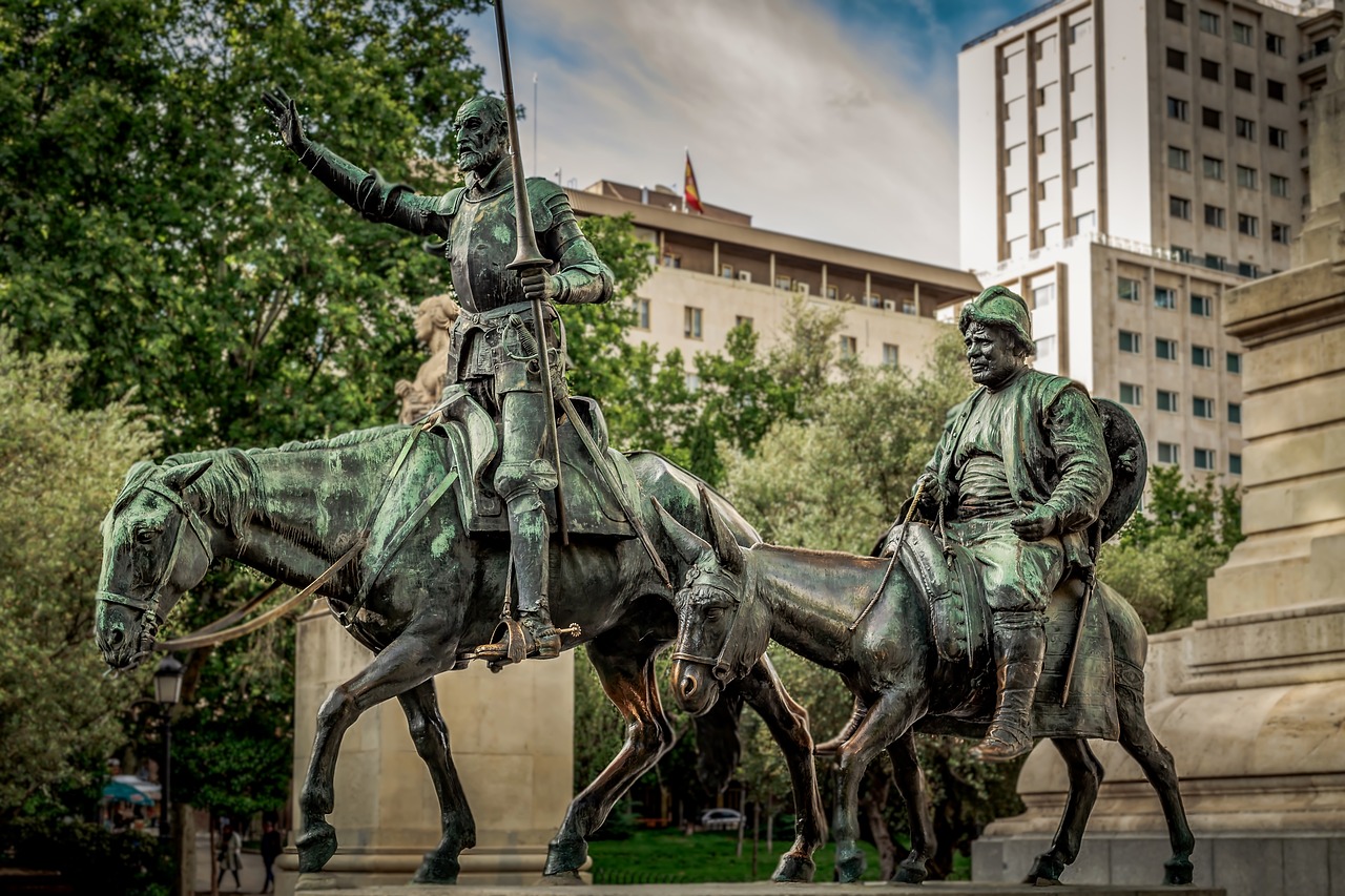 En España, en la Ruta de Don Quijote