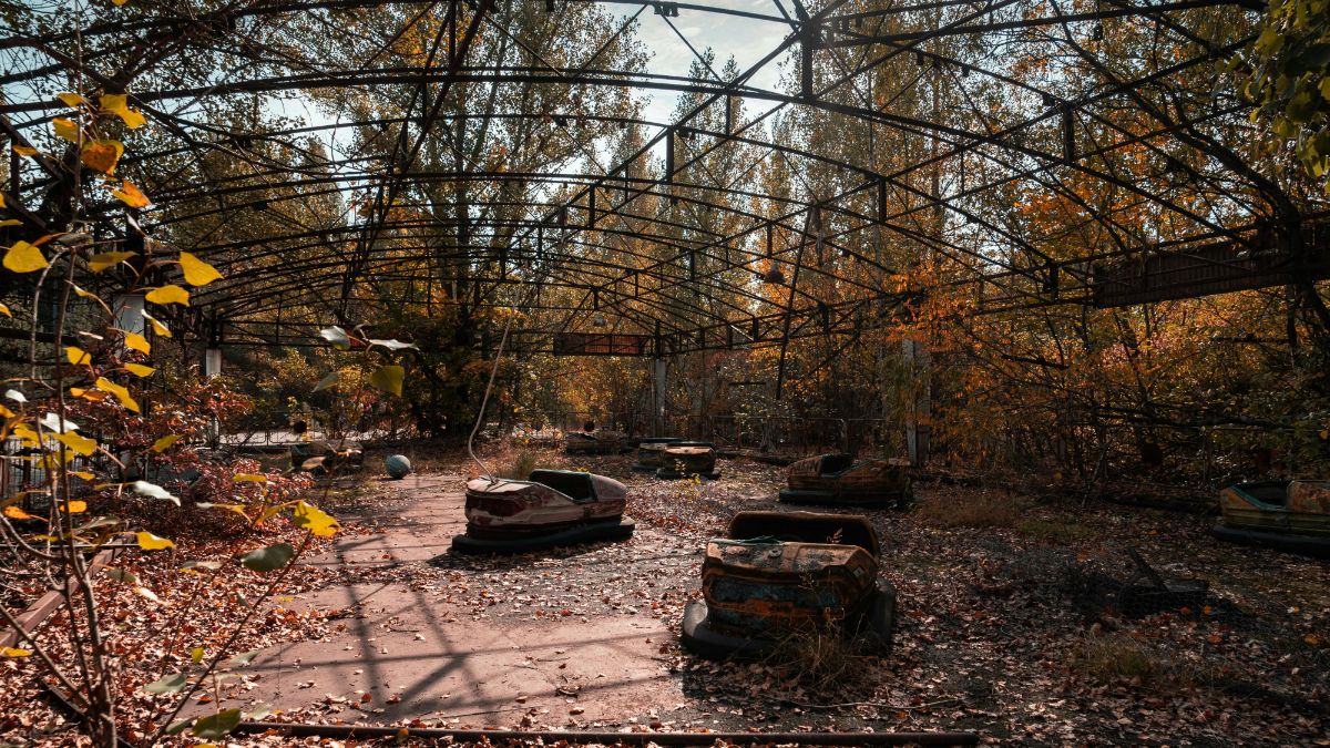 Chernobyl, los murales de Prypiat que dan miedo