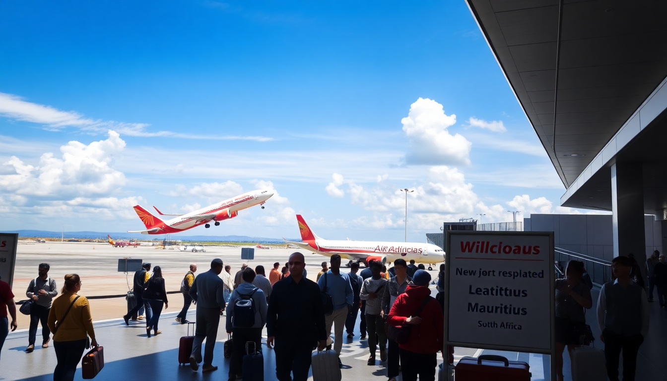Air India y Air Mauritius amplían su colaboración en vuelos internacionales