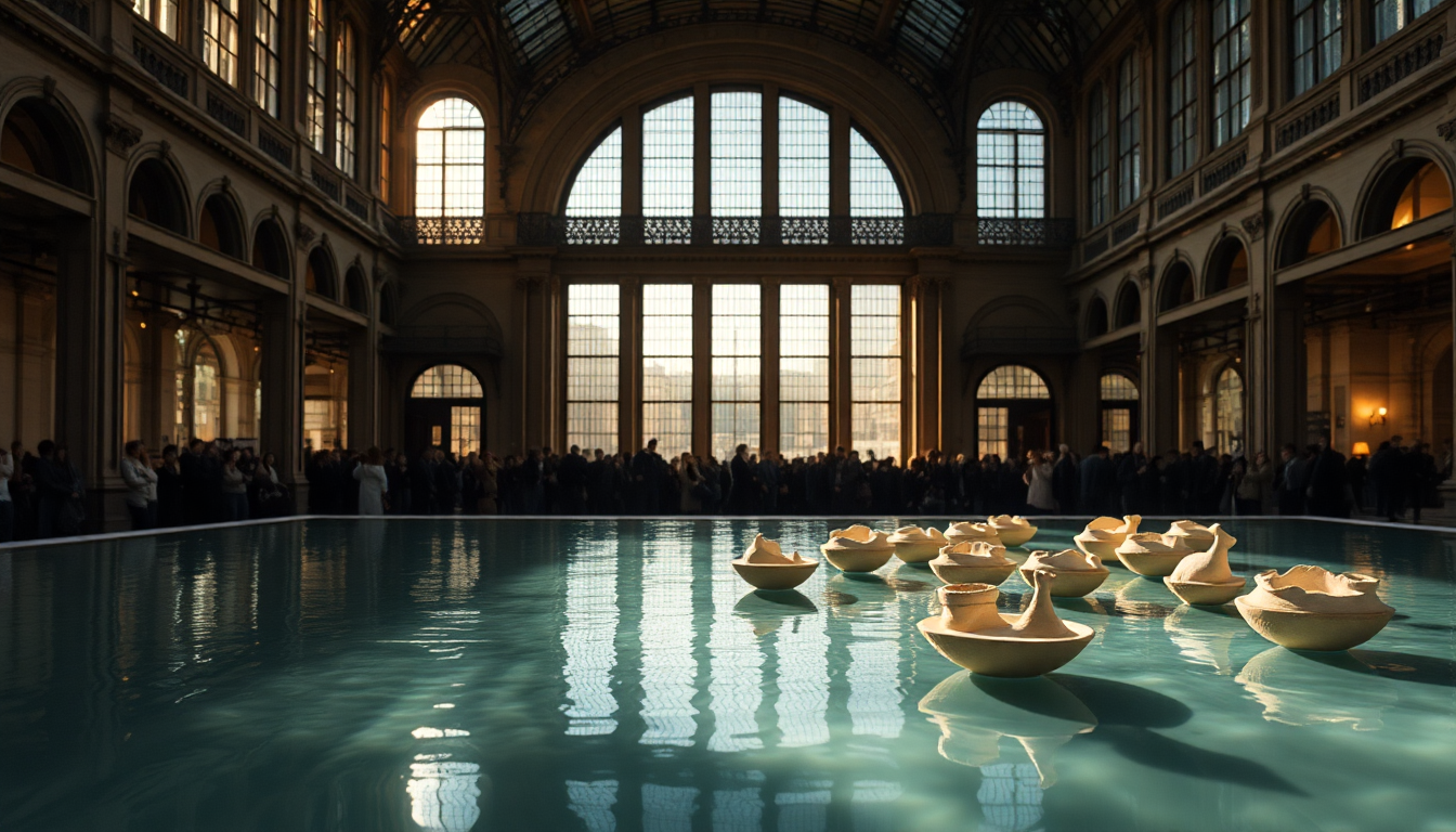 Arte sonoro en París: la inmersión sensorial de Céleste Boursier-Mougenot