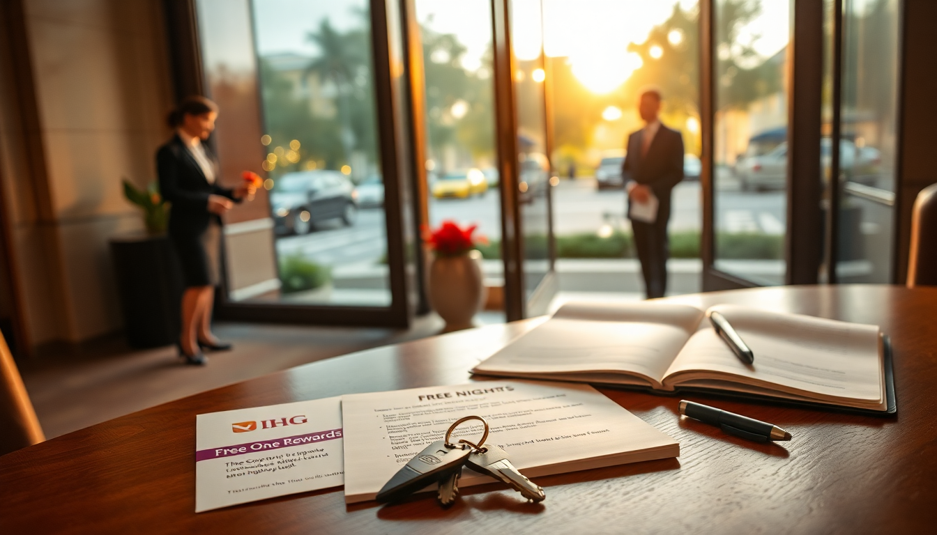Cómo aprovechar al máximo las noches gratis en IHG One Rewards
