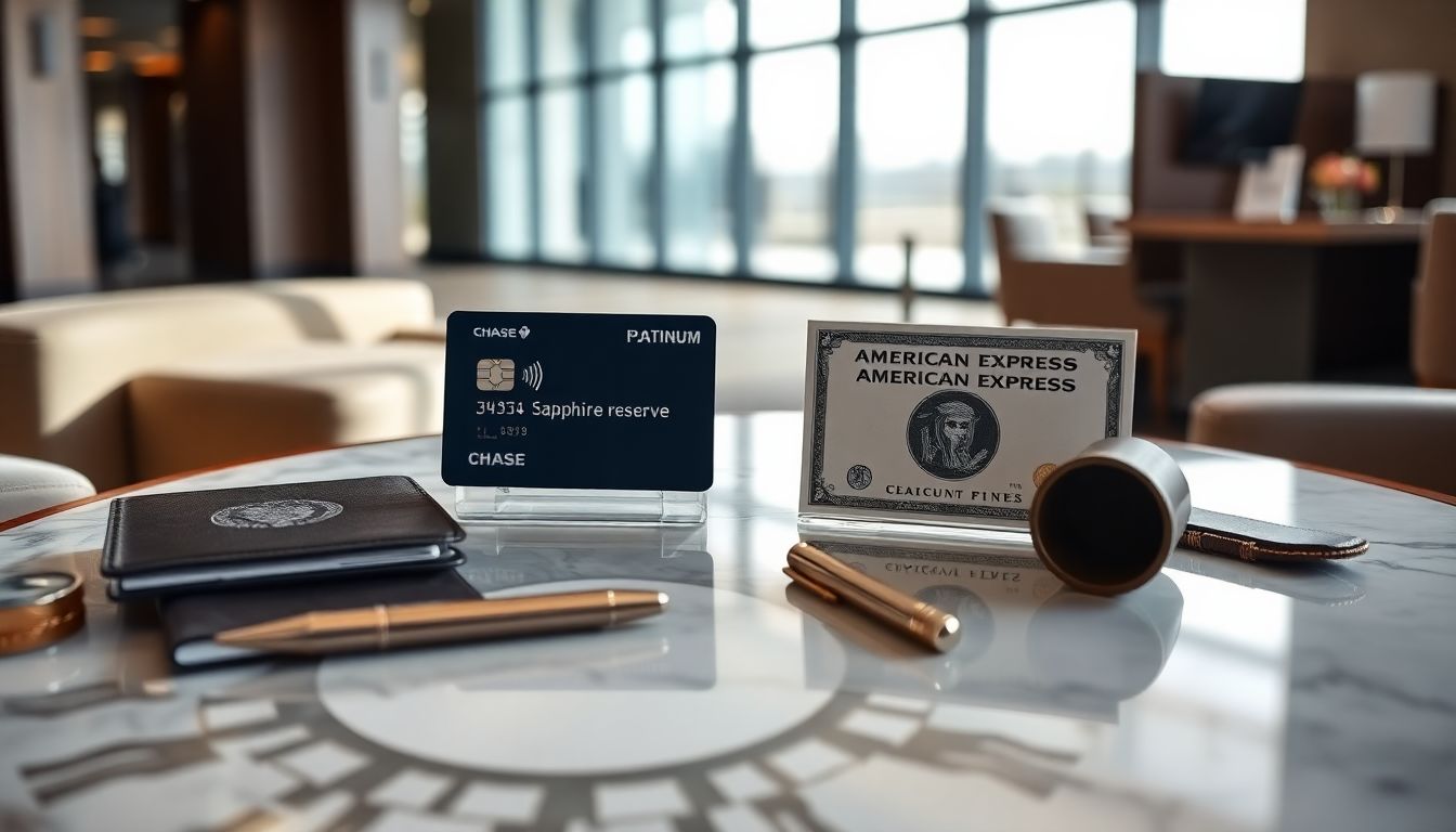 Comparativa completa entre Chase Sapphire Reserve y Amex Platinum