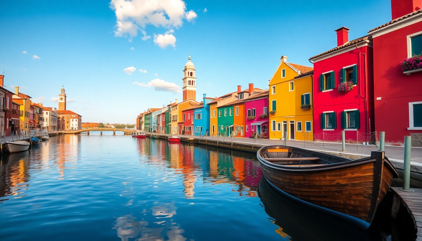 Descubre Burano: la isla de colores que encantará tus sentidos en 2025