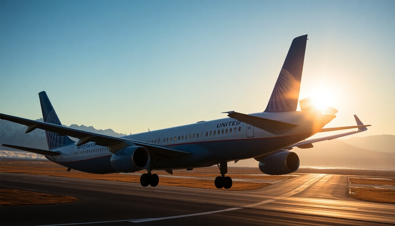 Descubre el emocionante vuelo inaugural a Nuuk, Groenlandia de United Airlines