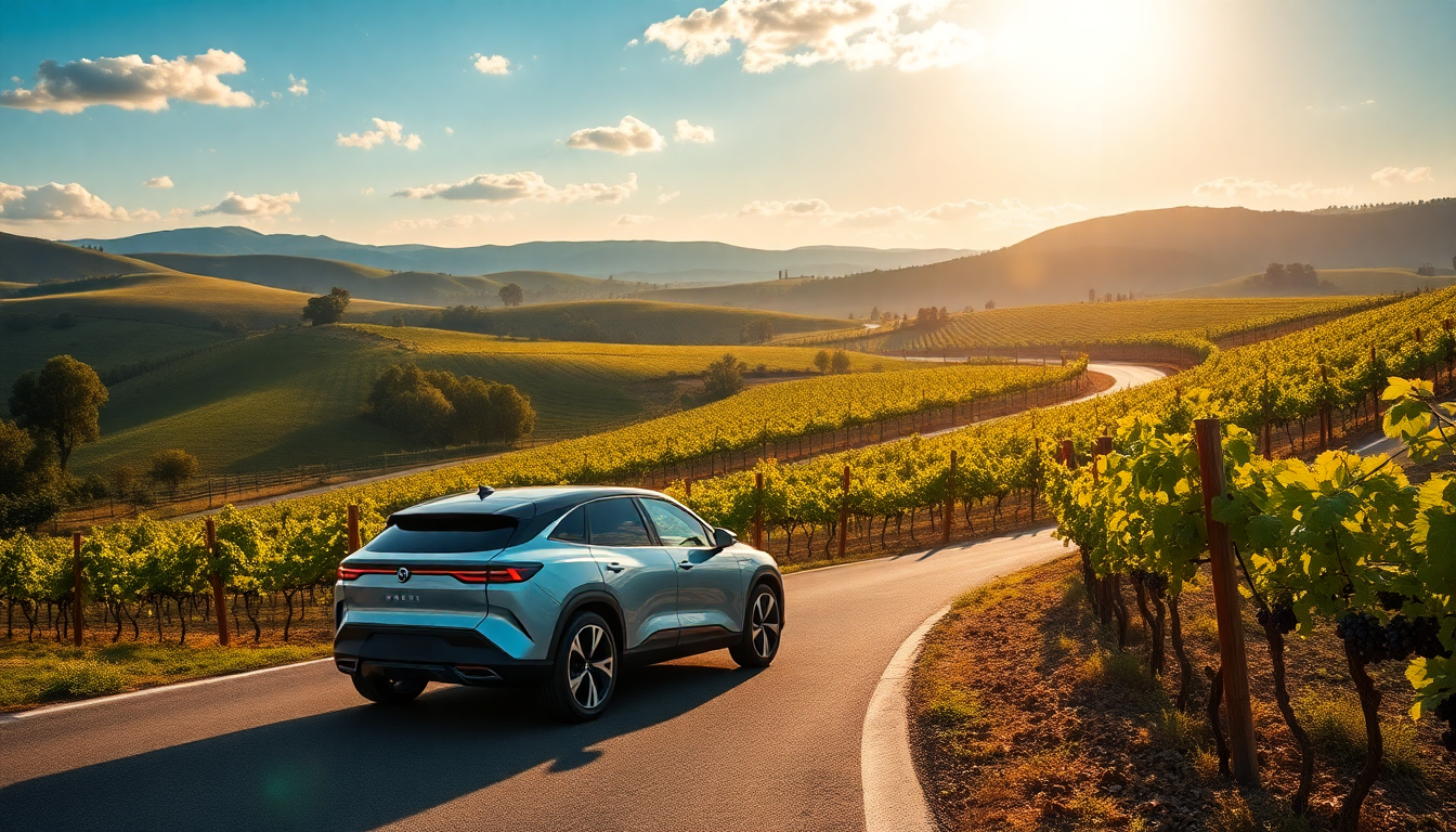 Descubre la fusión de tecnología y naturaleza con XPeng en Valpolicella