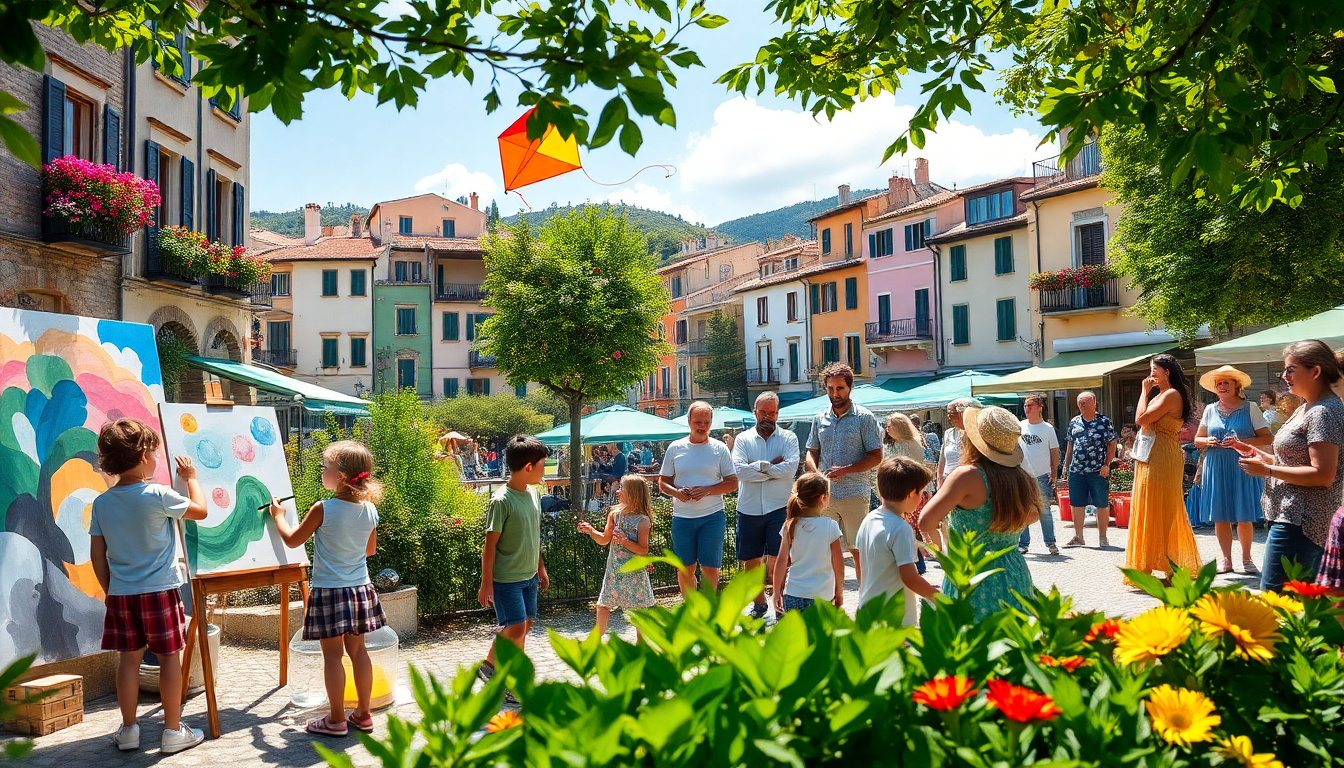 Descubre las mejores actividades familiares en julio en Italia