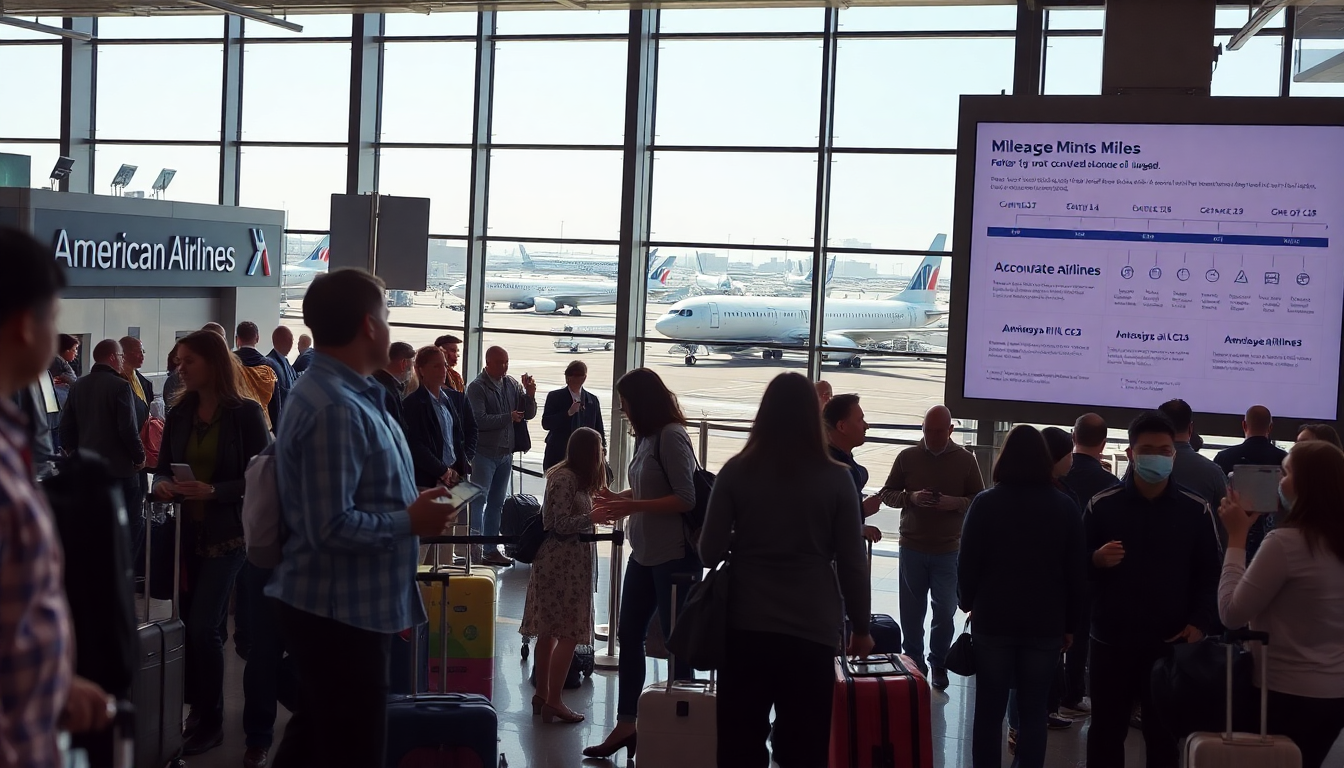Descubre los cambios en las mejoras de millas de American Airlines en 2025