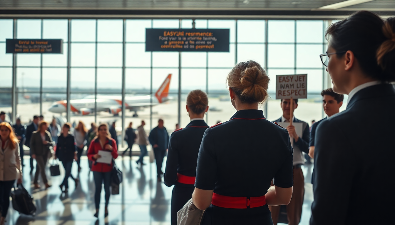 El significado del reciente paro en EasyJet: un análisis profundo