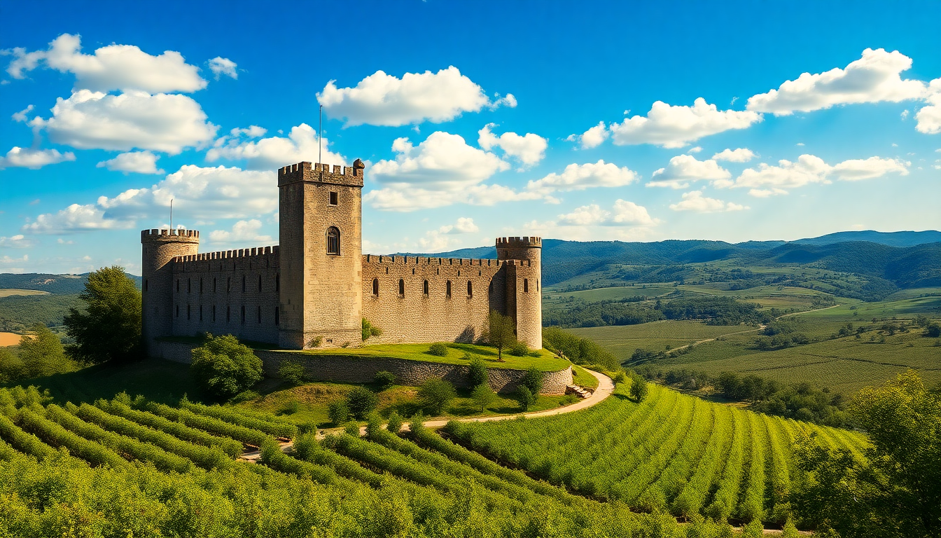 Explora la historia y belleza del Castello del Gallo en Mandela