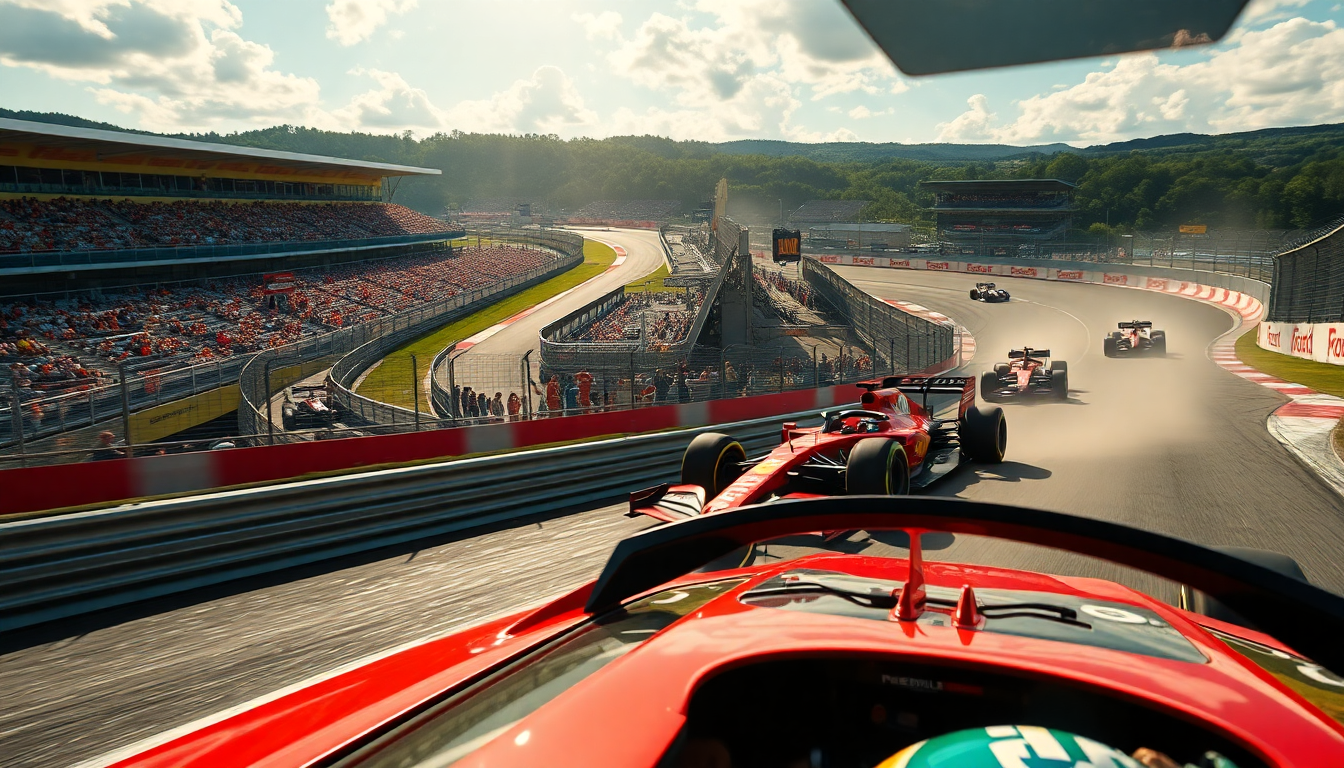 Explora las fascinantes locaciones del filme de Formula 1