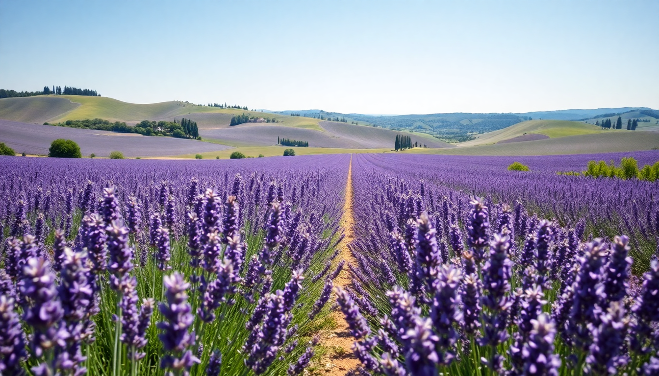 Explora los mejores campos de lavanda en Italia y su magia