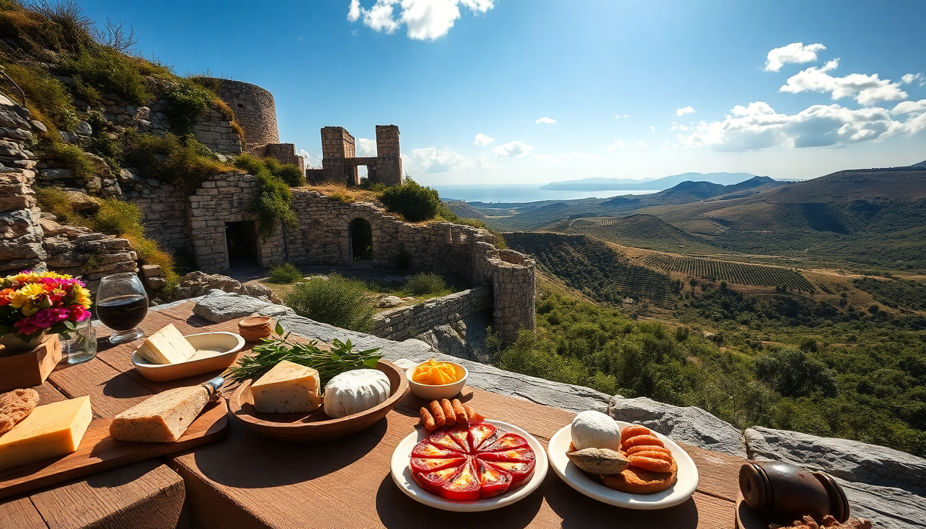 Explorando el patrimonio y la gastronomía de Cerdeña