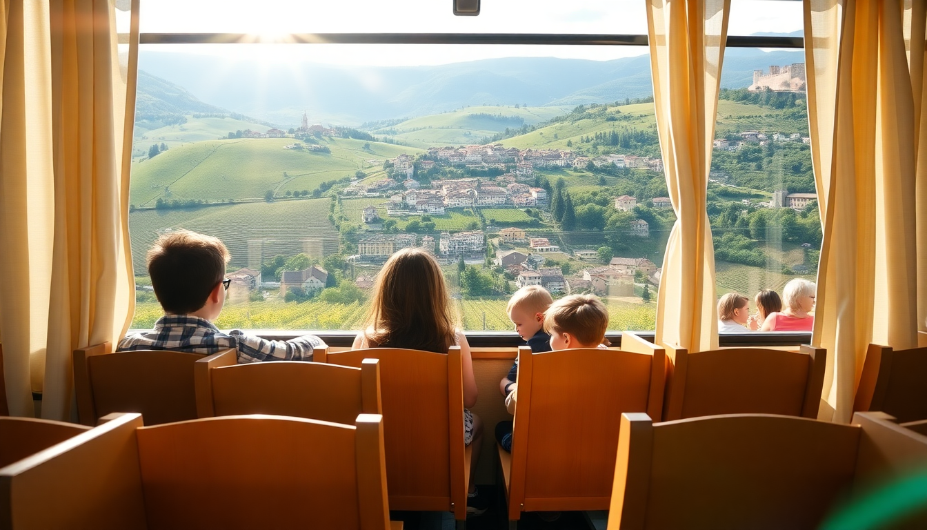 Explorando Italia en tren: experiencias familiares inolvidables
