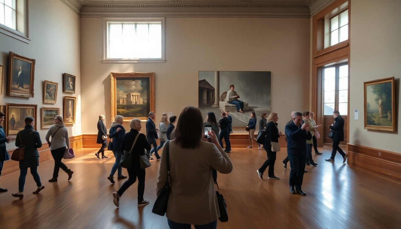 Explorando la exposición de arte italiano en Riga