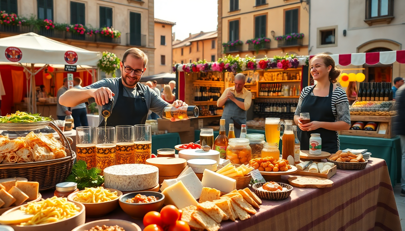 Festivales gastronómicos en Italia: un viaje sensorial en junio