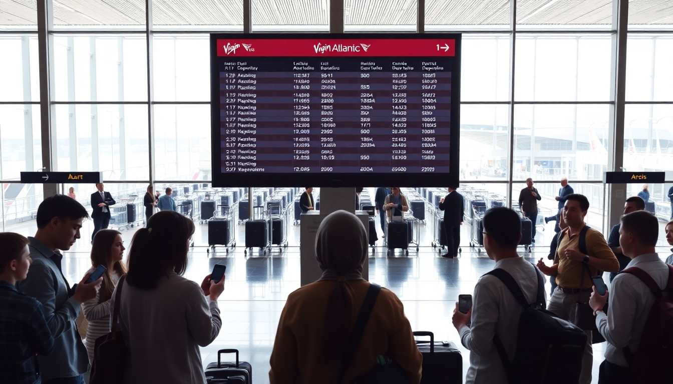 Impacto de las tarifas en el programa de recompensas de Virgin Atlantic