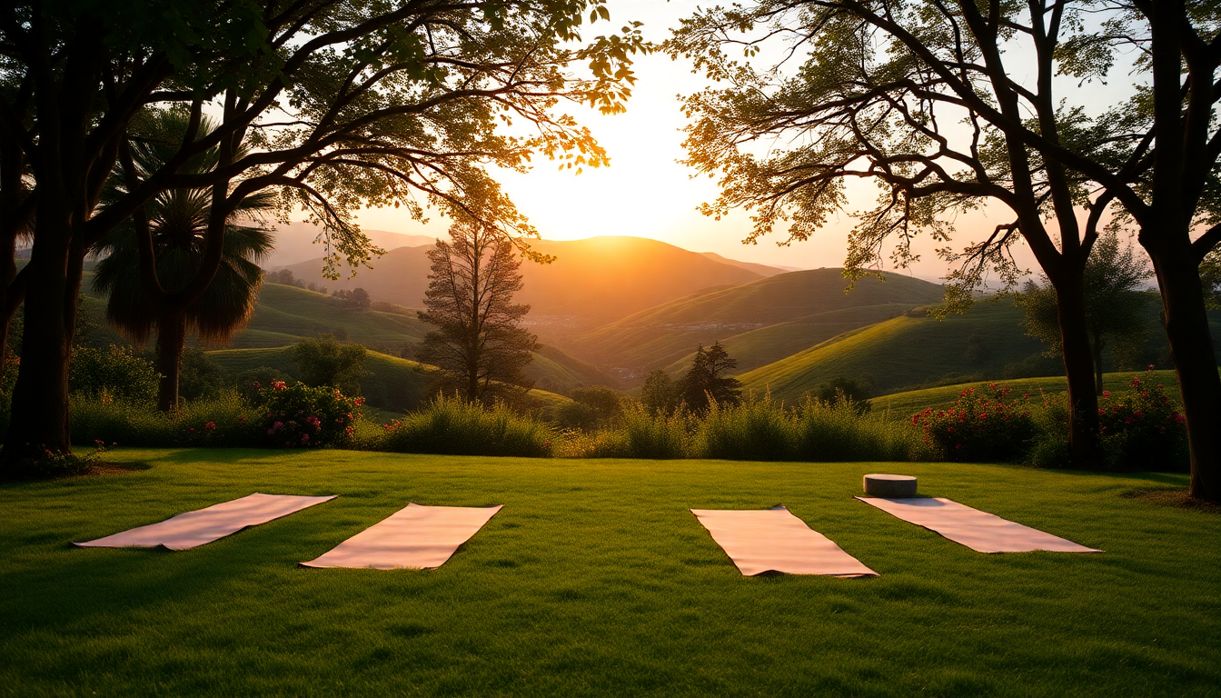 La magia del yoga en entornos naturales
