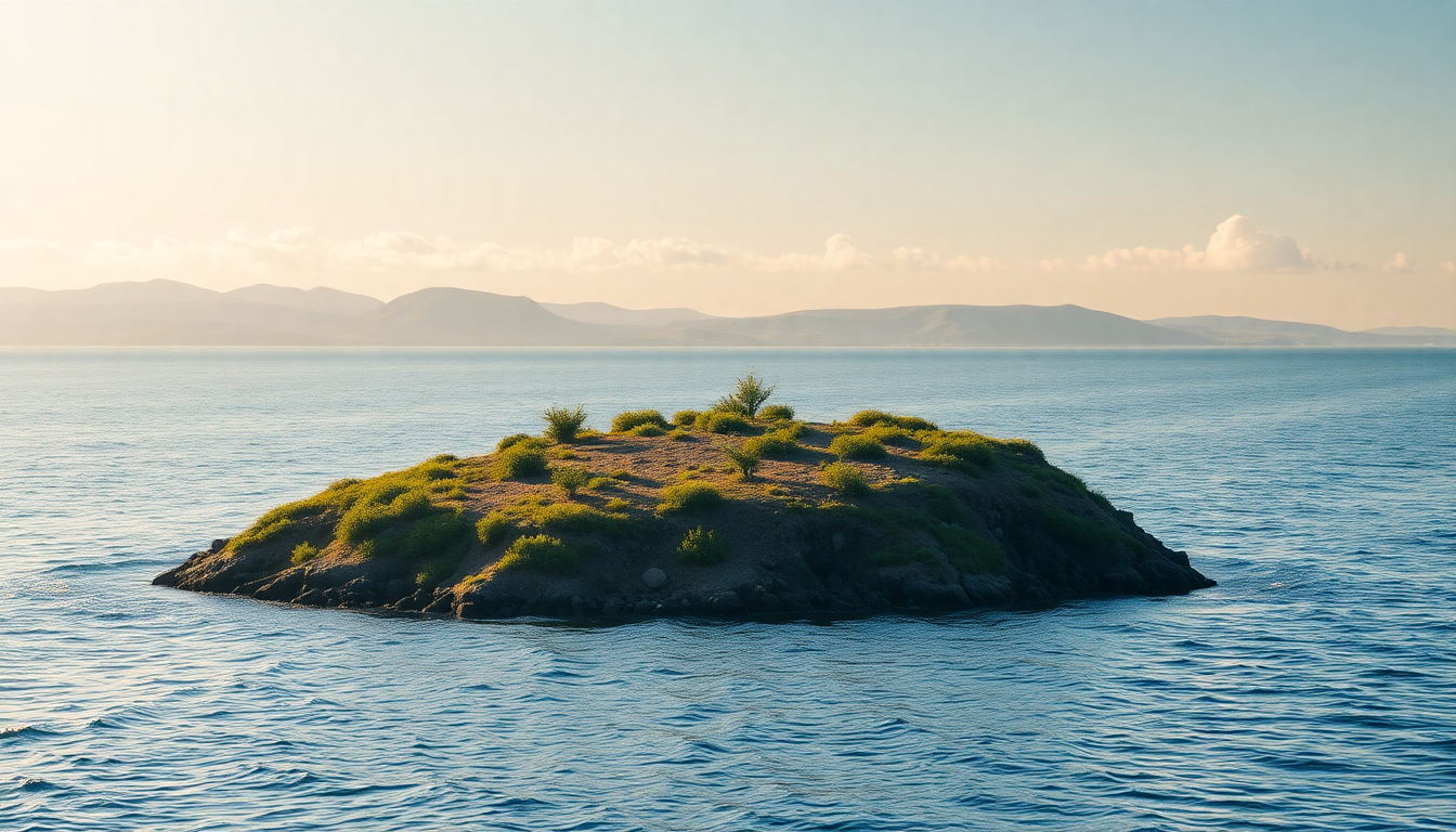 La sorprendente aparición de una nueva isla en el Mar Caspio y su impacto en el ecosistema