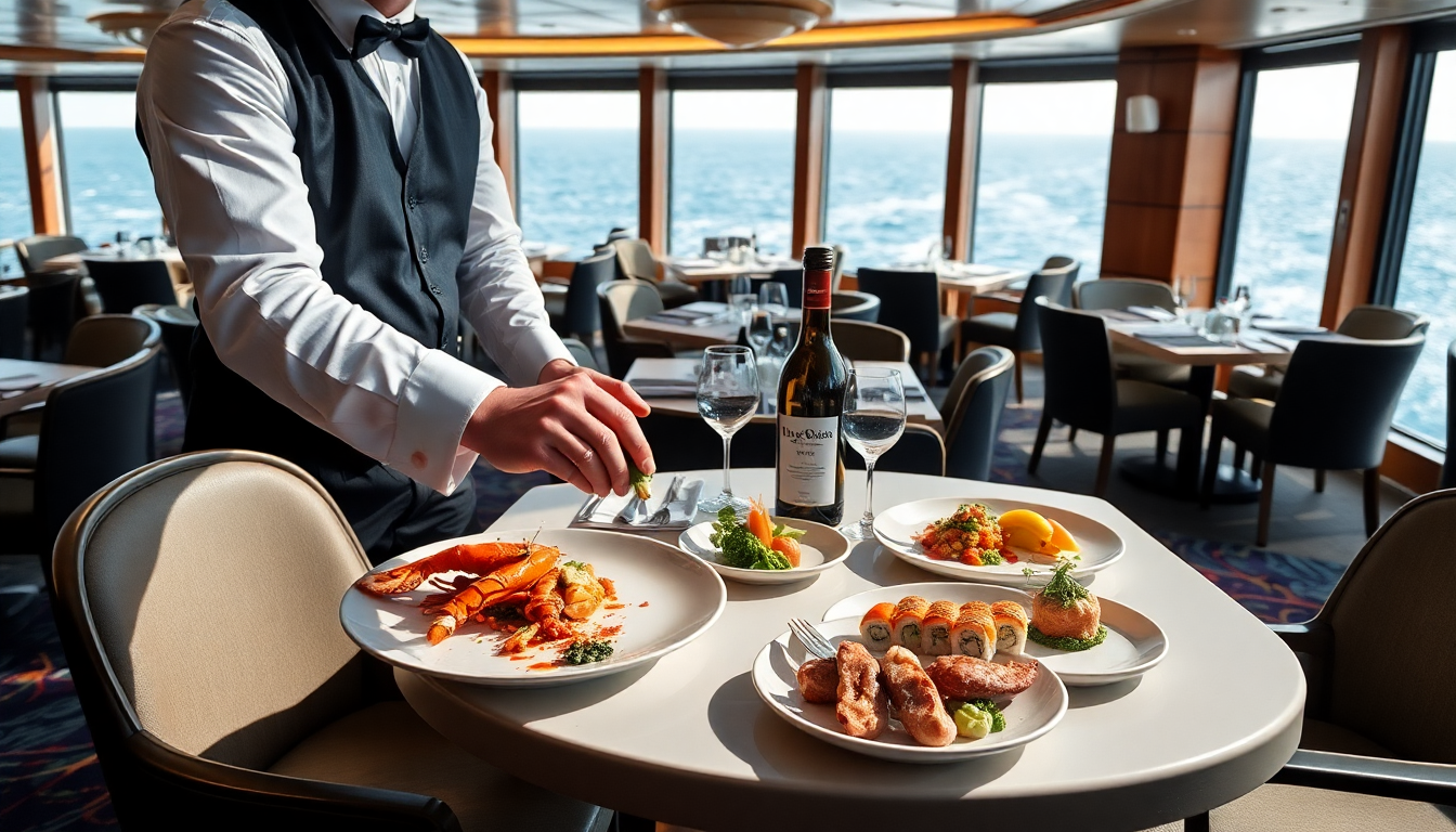 Navegando entre sabores: la propuesta culinaria de Royal Caribbean