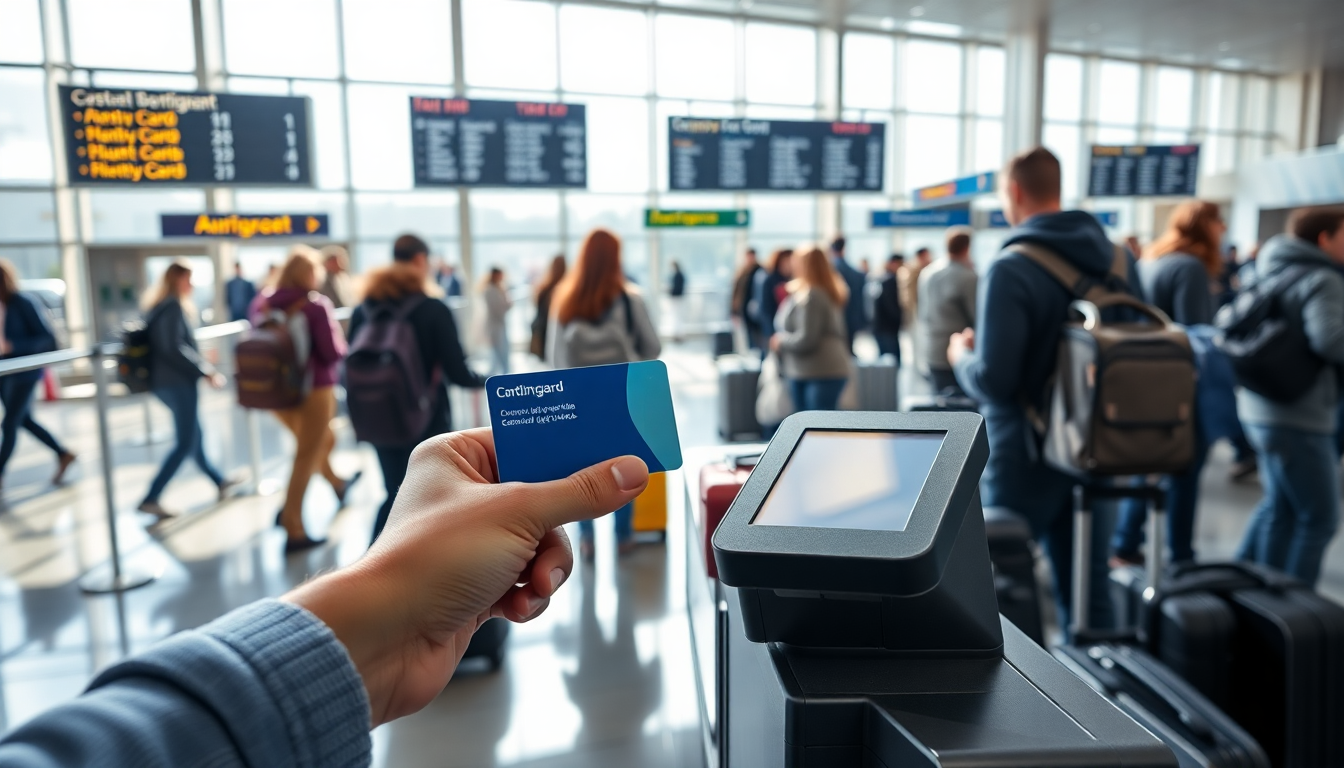 Transición de la identificación física a la electrónica para viajes
