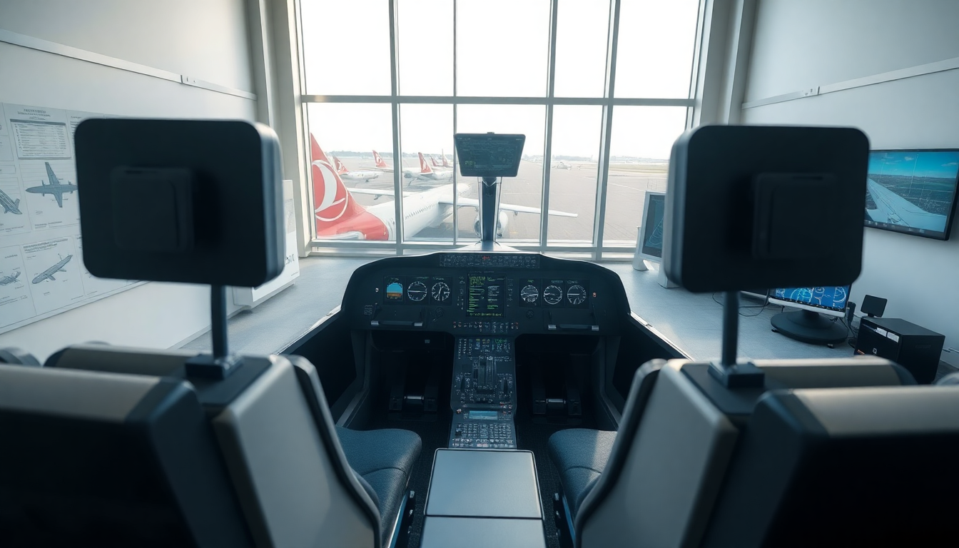 Turkish Airlines revoluciona la formación de pilotos con un nuevo simulador Boeing 737 Max